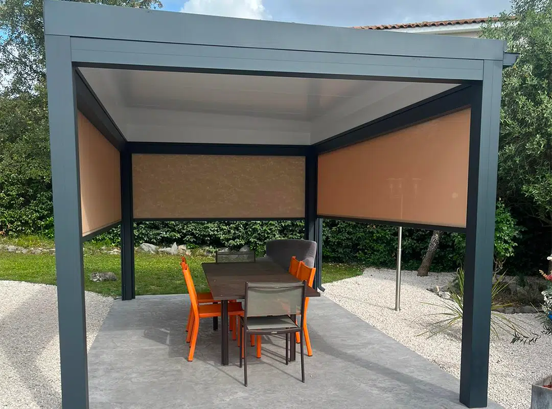 Pergola toit fixe