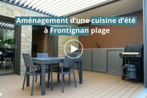 Lire la suite à propos de l’article Aménagement d’une cuisine d’été et d’une terrasse à Frontignan plage par PGI-Habitat