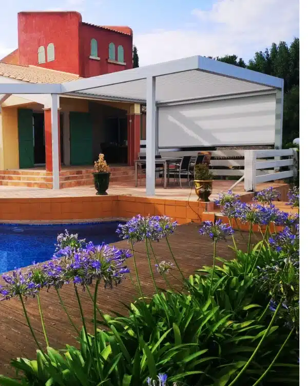 <center>Pergola en angle à AIx-en-Provence