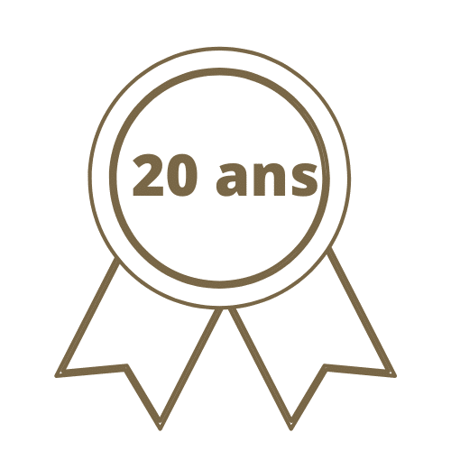 GARANTIE<br> 20 ANS
