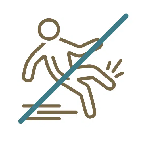 SURFACE ANTI-DÉRAPANTE
