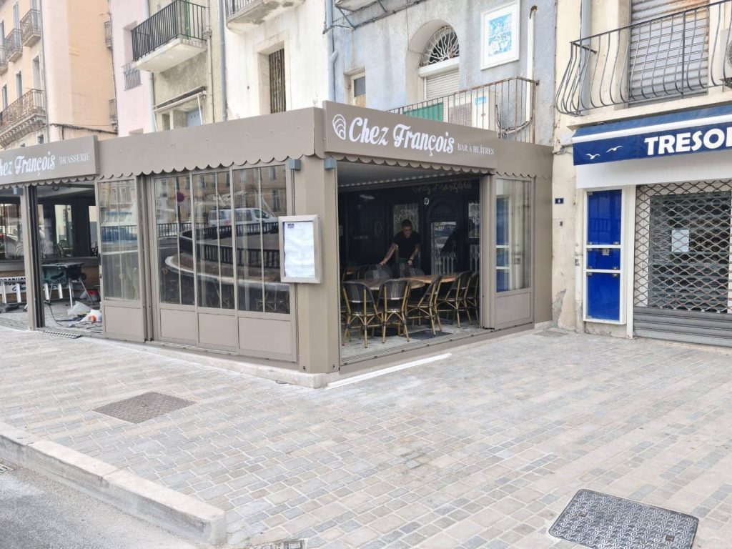 Véranda aluminium à Béziers