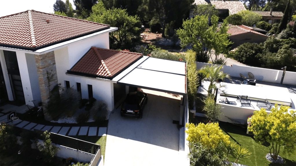 Carport adossé