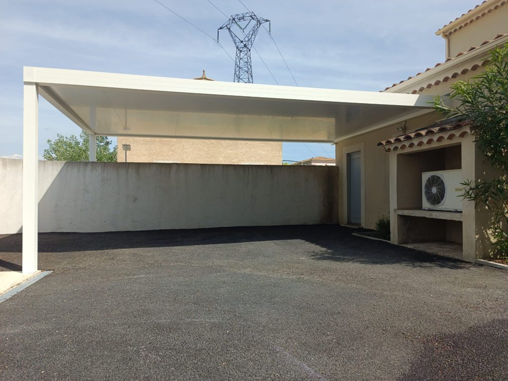 Carport aluminium à Montpellier