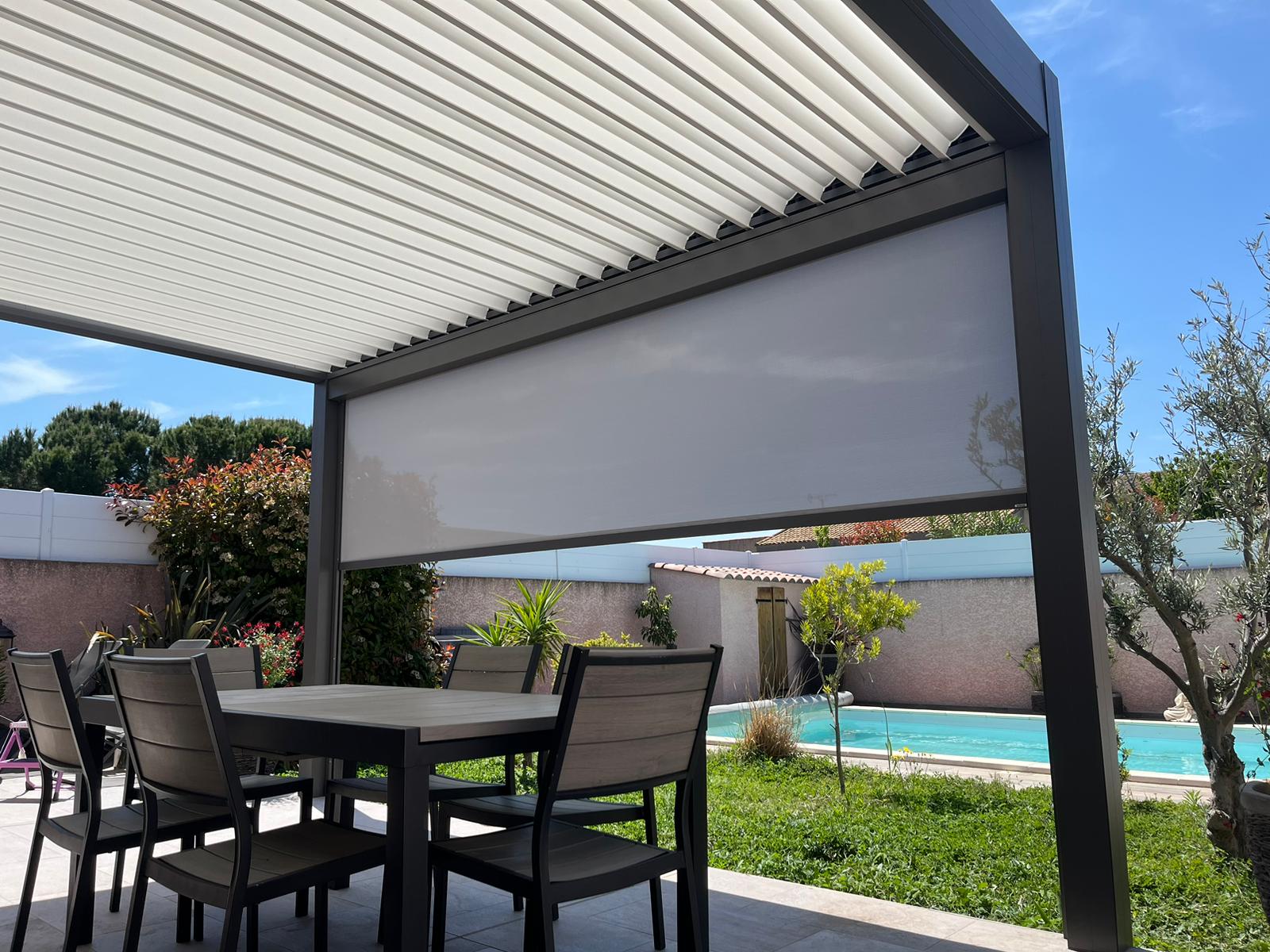 Votre pergola bioclimatique à Agde