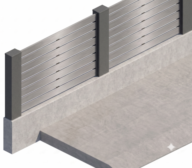 Claustras et clôture aluminium