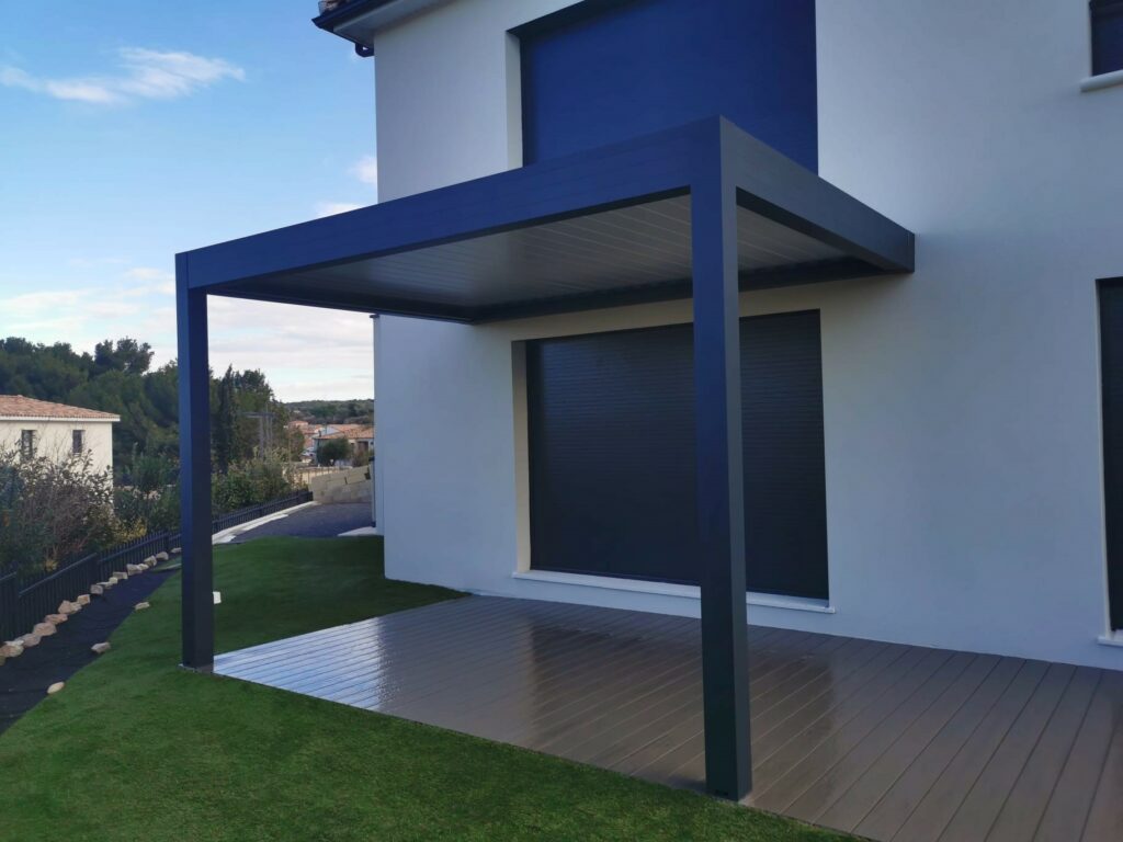 Pergola adossée