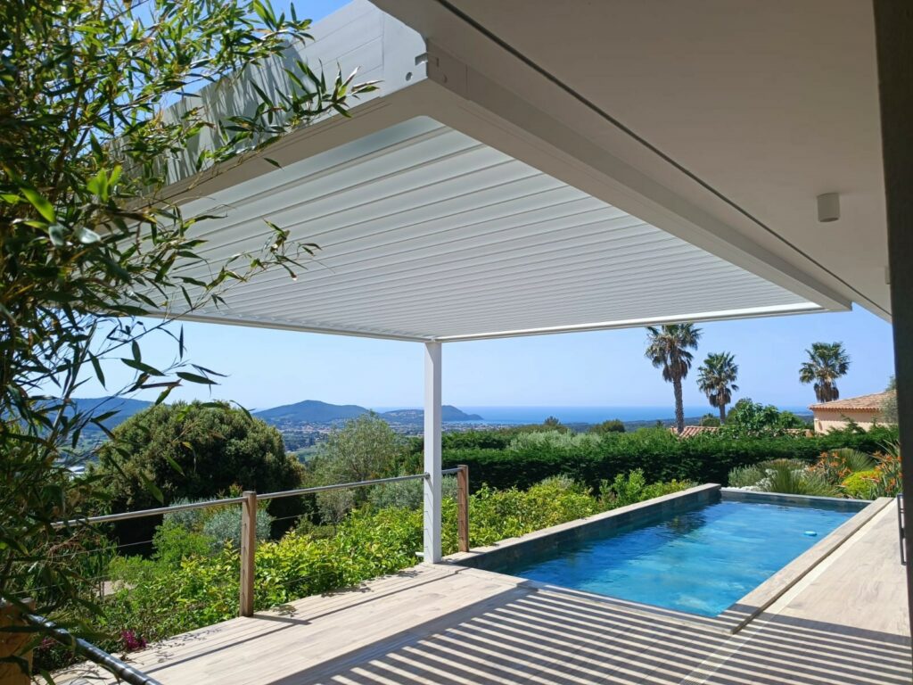 Pergola adossée