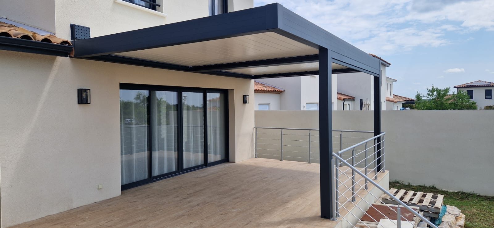 Une terrasse dégagée, une vue sans obstacle