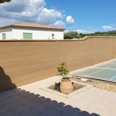 Bardage exterieur en lame composite